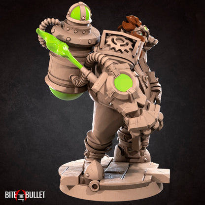 Dr. TNT, Artificer | Tabletop Scale | DnD TTRPG Miniature | Bite the Bullet