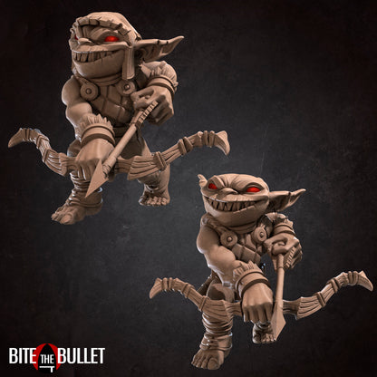 Goblin Archer | TABLETOP SCALE | D&D TTRPG Miniature | Bite the Bullet