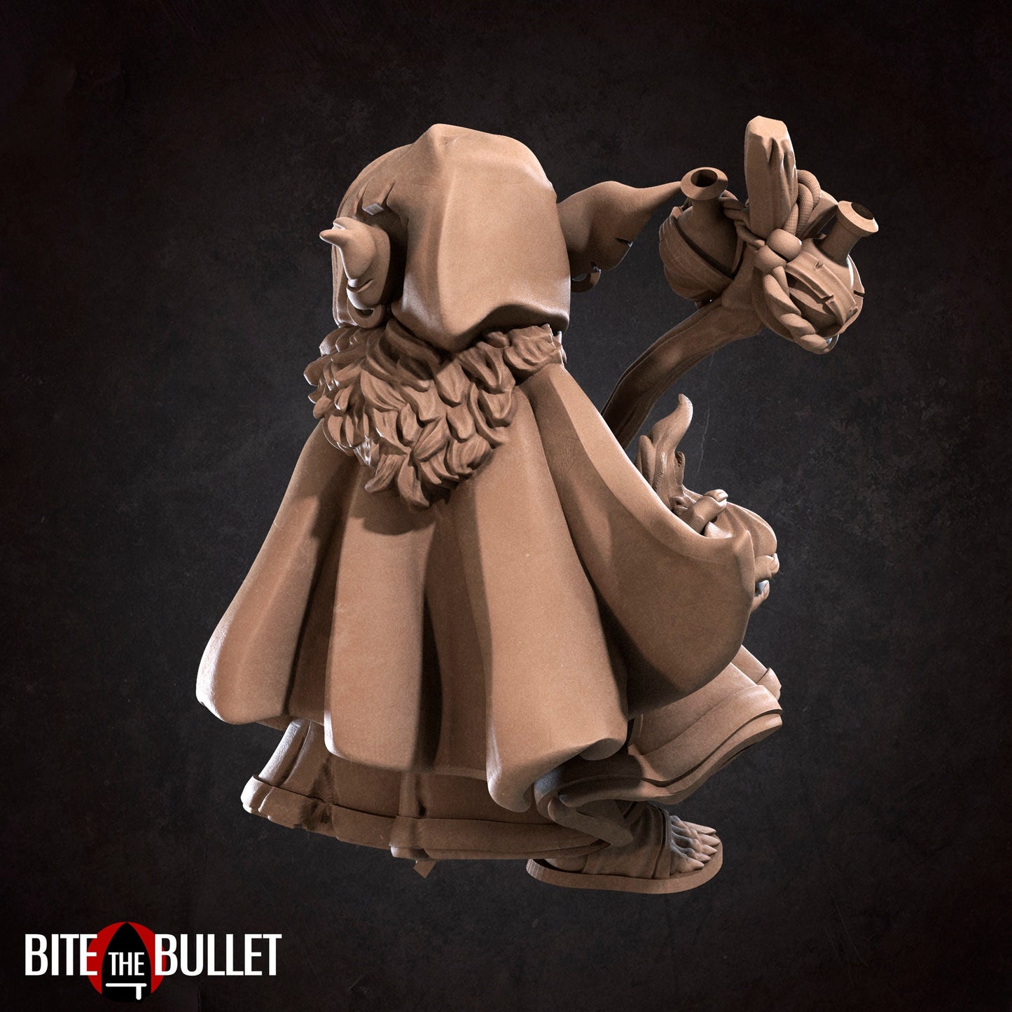 Goblin Wizard | TABLETOP SCALE | D&D TTRPG Miniature | Bite the Bullet