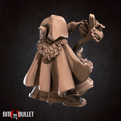 Goblin Wizard | TABLETOP SCALE | D&D TTRPG Miniature | Bite the Bullet