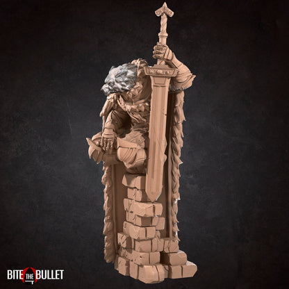 Bullet Dark Souls, Raidd | TABLETOP SCALE | D&D TTRPG Miniature | Bite the Bullet