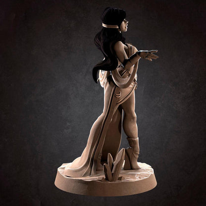 Selena Puppetmaster | TABLETOP SCALE | D&D TTRPG Miniature | Bite the Bullet | Unpainted, Unplated Resin 8k