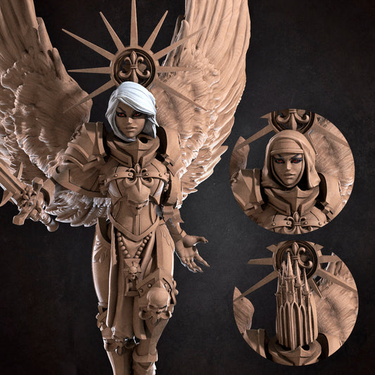 Soledad | TABLETOP SCALE | D&D TTRPG Miniature | Bite the Bullet | Unpainted, Unplated Resin 8k