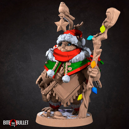 Uka, Forest Keeper Owlfolk | TABLETOP SCALE | D&D TTRPG Miniature | Bite the Bullet | Unpainted, Unplated Resin 8k