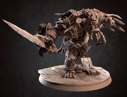 Zhurk, Bugbear | TABLETOP SCALE | D&D TTRPG Miniature | Bite the Bullet