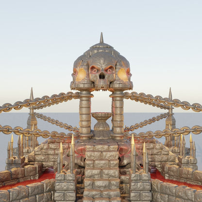 Altar of Sacrifice | D&D TTRPG Playable 3D Printed Building Terrain Scenery | MiniatureLand