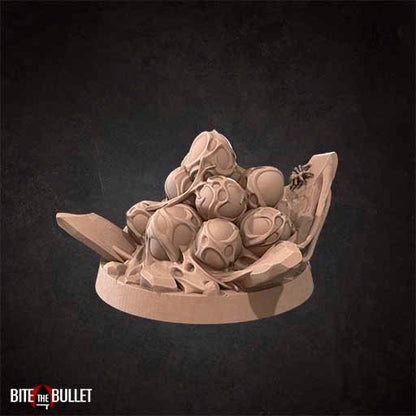 Arachnophobia Pack | D&D Spider Nest Scatter Scenery | Bite the Bullet