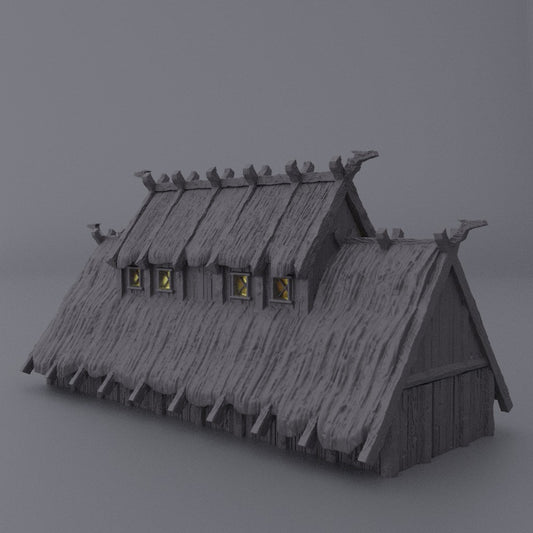 Viking MeadHouse | D&D TTRPG Playable 3D Printed Building Terrain Scenery | MiniatureLand
