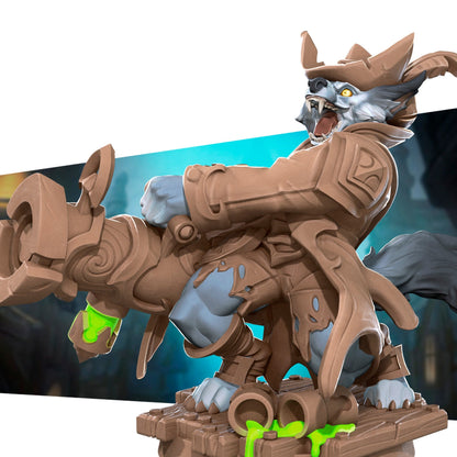 Werewolf Ranger | TABLETOP SCALE | D&D TTRPG Miniature | Bite the Bullet