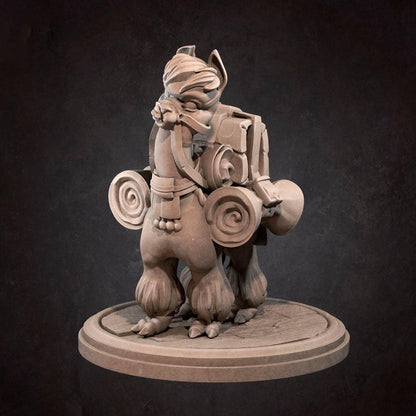 Alpaca | D&D TTRPG Miniature | Bite the Bullet