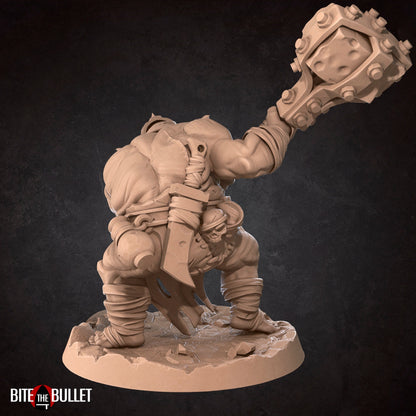Gatekeeper Ogre | TABLETOP SCALE | D&D TTRPG Miniature | Bite the Bullet