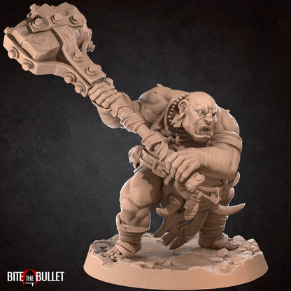 Gatekeeper Ogre | TABLETOP SCALE | D&D TTRPG Miniature | Bite the Bullet