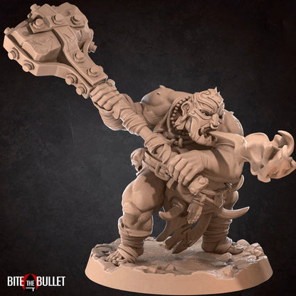 Gatekeeper Ogre | TABLETOP SCALE | D&D TTRPG Miniature | Bite the Bullet