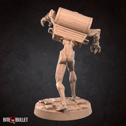 Mimic Duo | TABLETOP SCALE | D&D TTRPG Pathfinder Miniature | Bite the Bullet