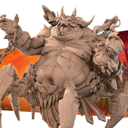Spider Boss | TABLETOP SCALE | D&D TTRPG Miniature | Bite the Bullet