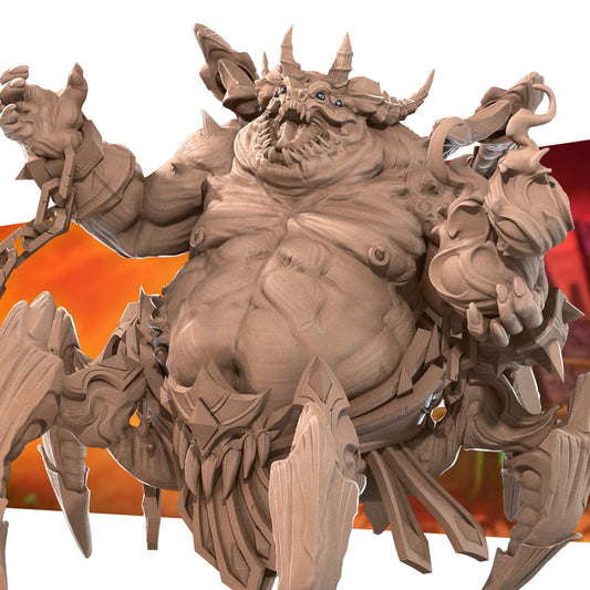 Spider Boss | TABLETOP SCALE | D&D TTRPG Miniature | Bite the Bullet
