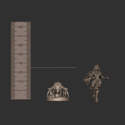 Spiders Pack | TABLETOP SCALE | D&D TTRPG Pathfinder Miniature | Bite the Bullet