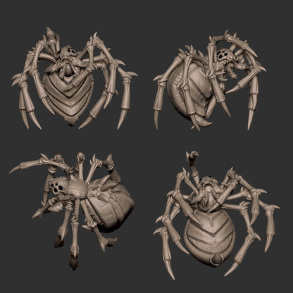 Spiders Pack | TABLETOP SCALE | D&D TTRPG Pathfinder Miniature | Bite the Bullet