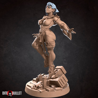 Exxotic Battle Sisters Cleric Priestess | Pinup SFW NSFW Model Miniature | Bite the Bullet