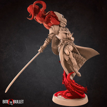 Exxotic Morgana, Bullet Dark Souls | Pinup SFW NSFW Model Miniature | Bite the Bullet