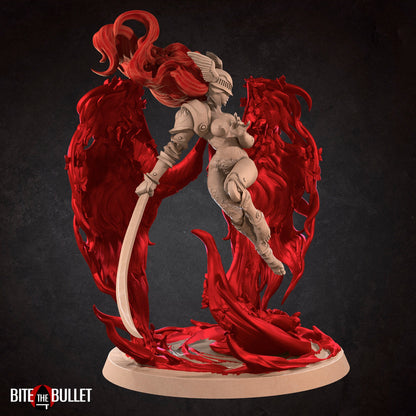 Exxotic Morgana, Bullet Dark Souls | Pinup SFW NSFW Model Miniature | Bite the Bullet