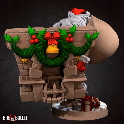 Exxotic Sexy Santa Klaus | Pinup Model Miniature | Bite the Bullet