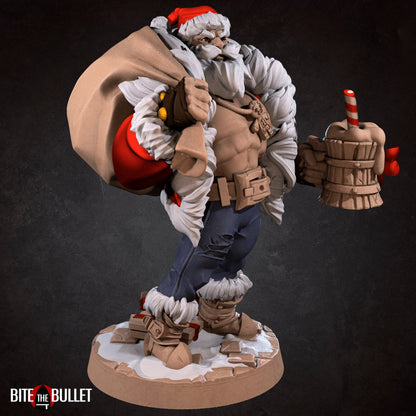 Exxotic Sexy Santa Klaus | Pinup Model Miniature | Bite the Bullet