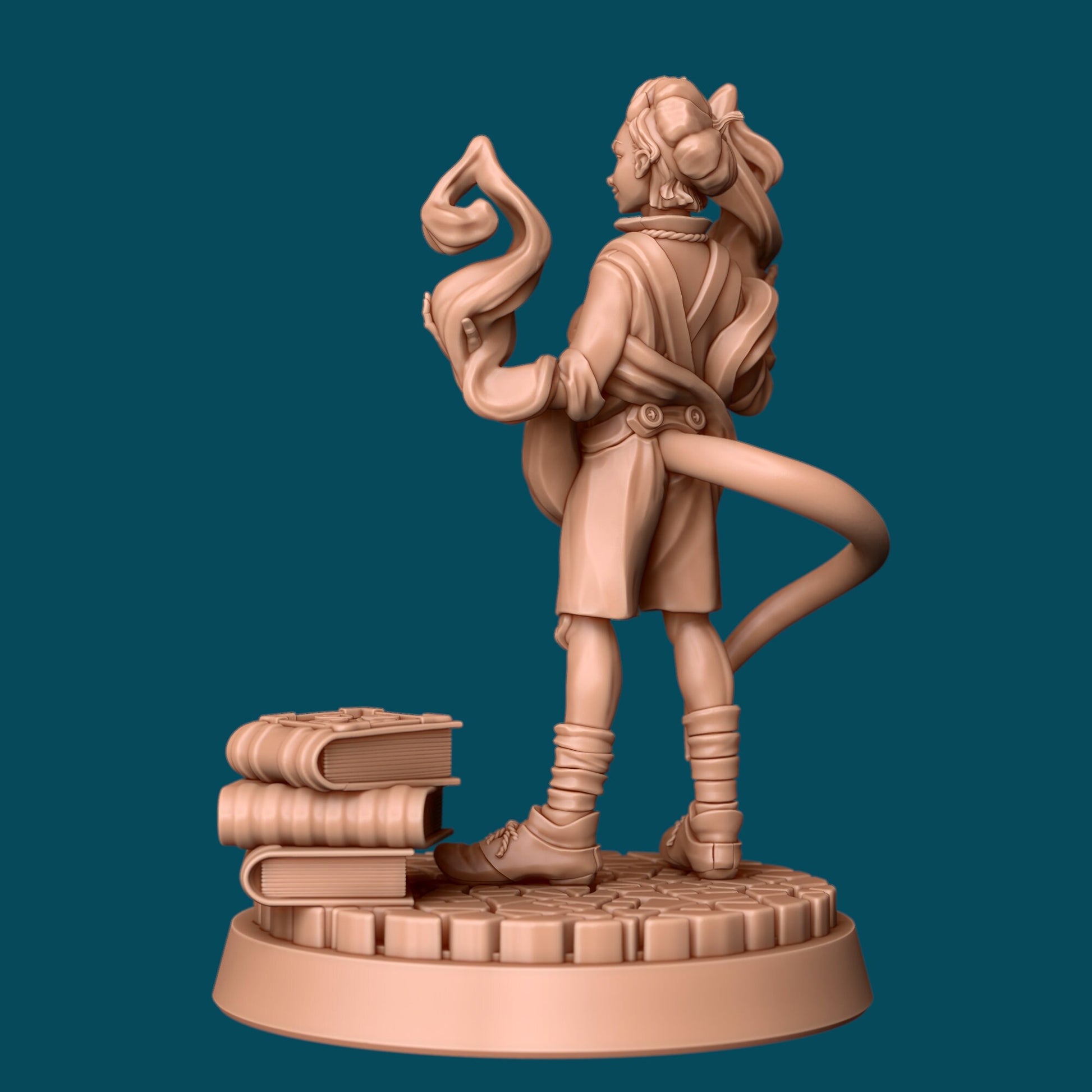 D the Tiefling Kid | TTRPG D&D Miniature | Awkward Penguin Minis