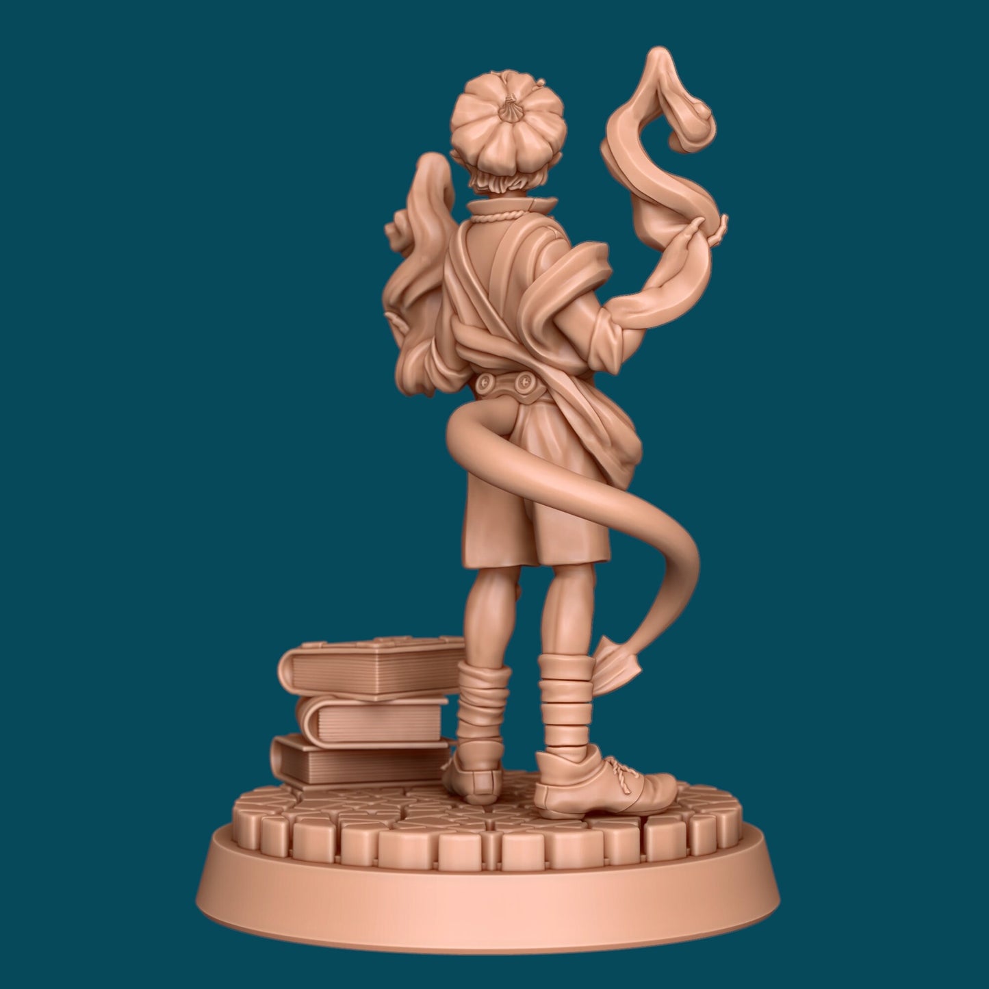 D the Tiefling Kid | TTRPG D&D Miniature | Awkward Penguin Minis