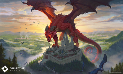 Arnya The Ember Wing, Dragon | Tabletop Gaming Mini or Display Figure | Collective Studio