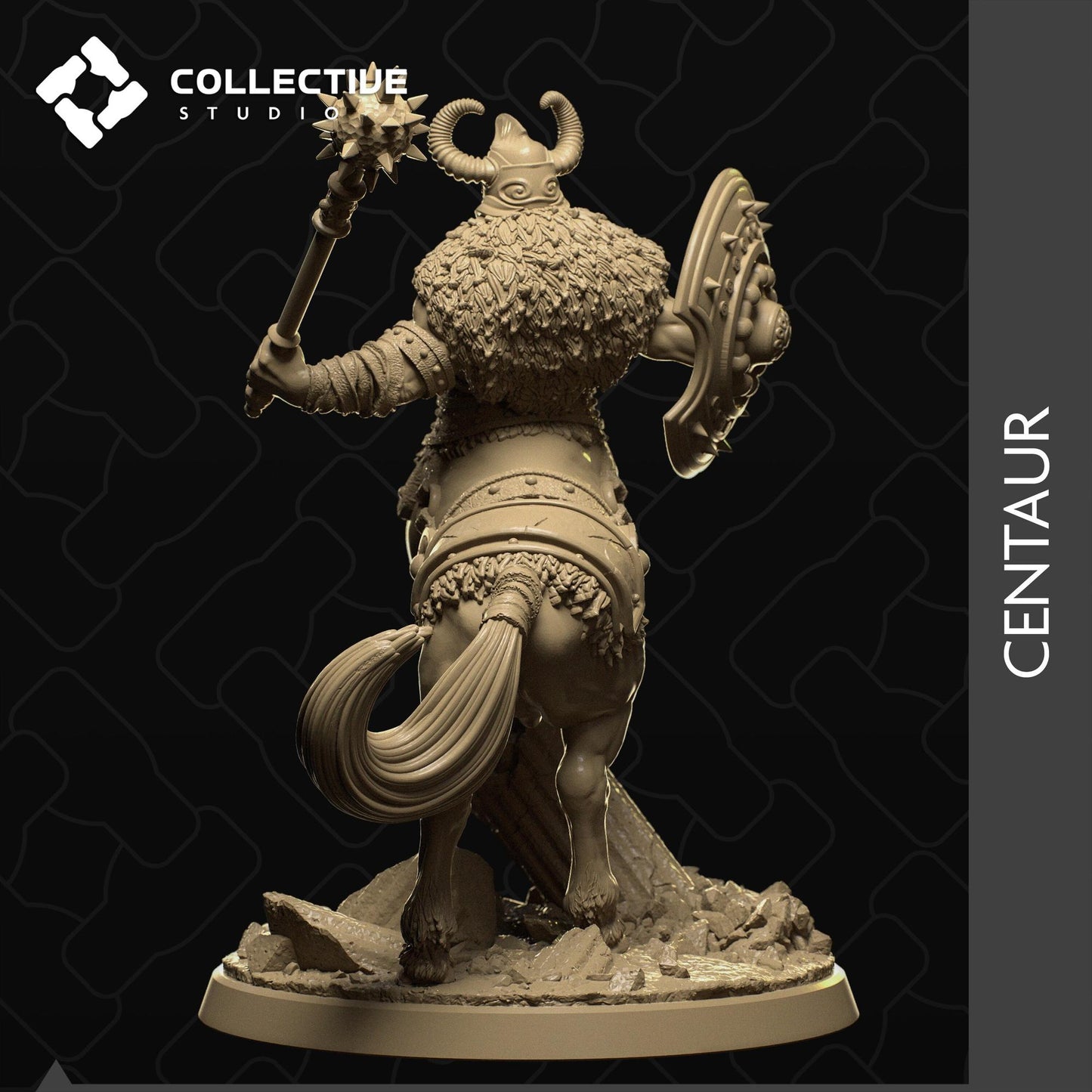 Centaur | Tabletop Gaming Mini or Display Figure | Collective Studio