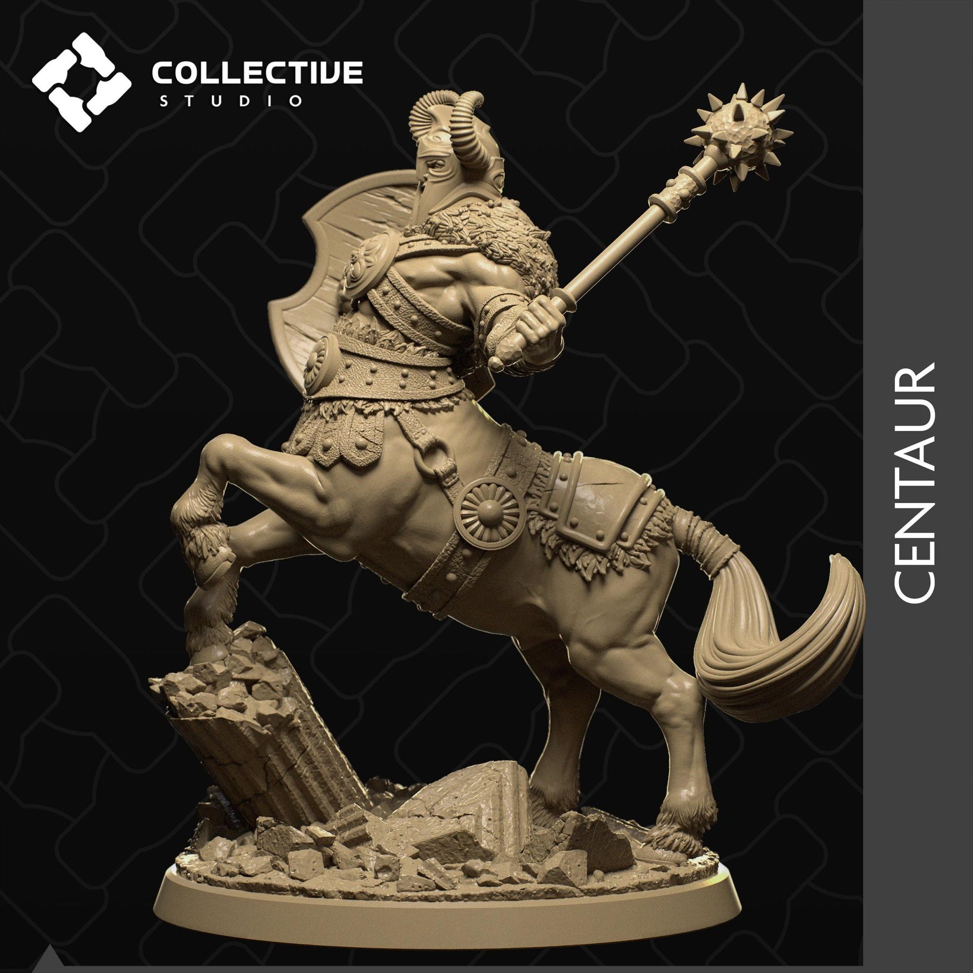 Centaur | Tabletop Gaming Mini or Display Figure | Collective Studio