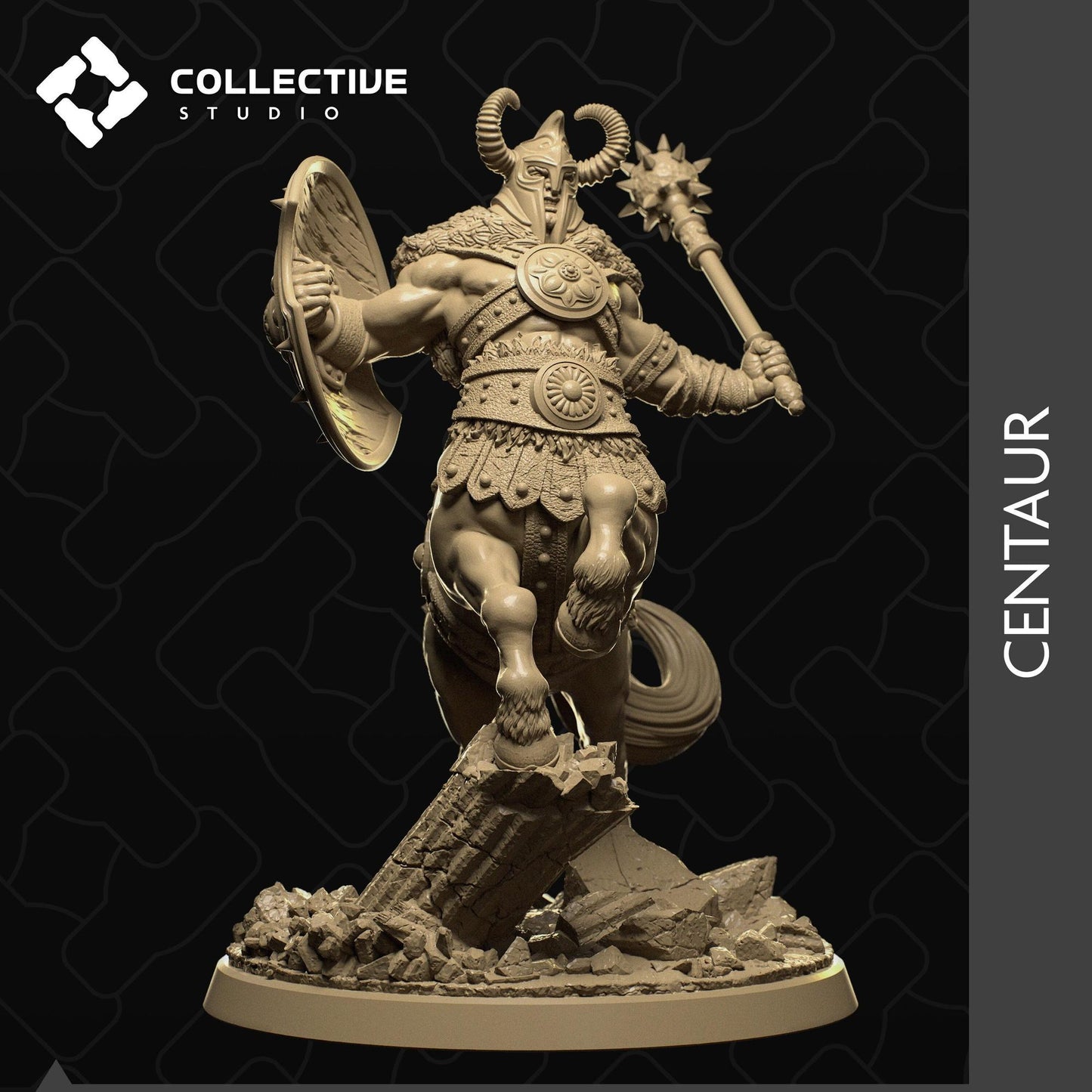 Centaur | Tabletop Gaming Mini or Display Figure | Collective Studio