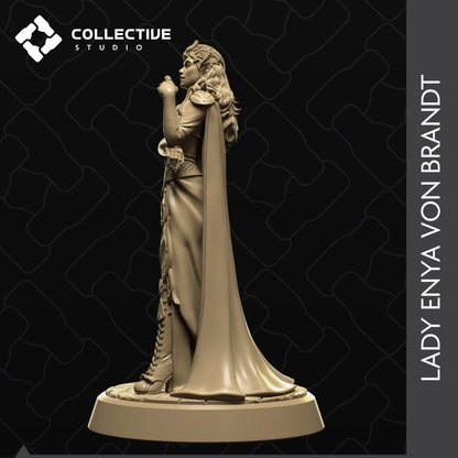Lady Enya Von Brandt, the Dragoness | Tabletop Gaming Mini or Display Figure | Collective Studio