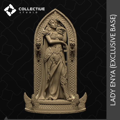 Lady Enya Von Brandt, the Dragoness | Tabletop Gaming Mini or Display Figure | Collective Studio