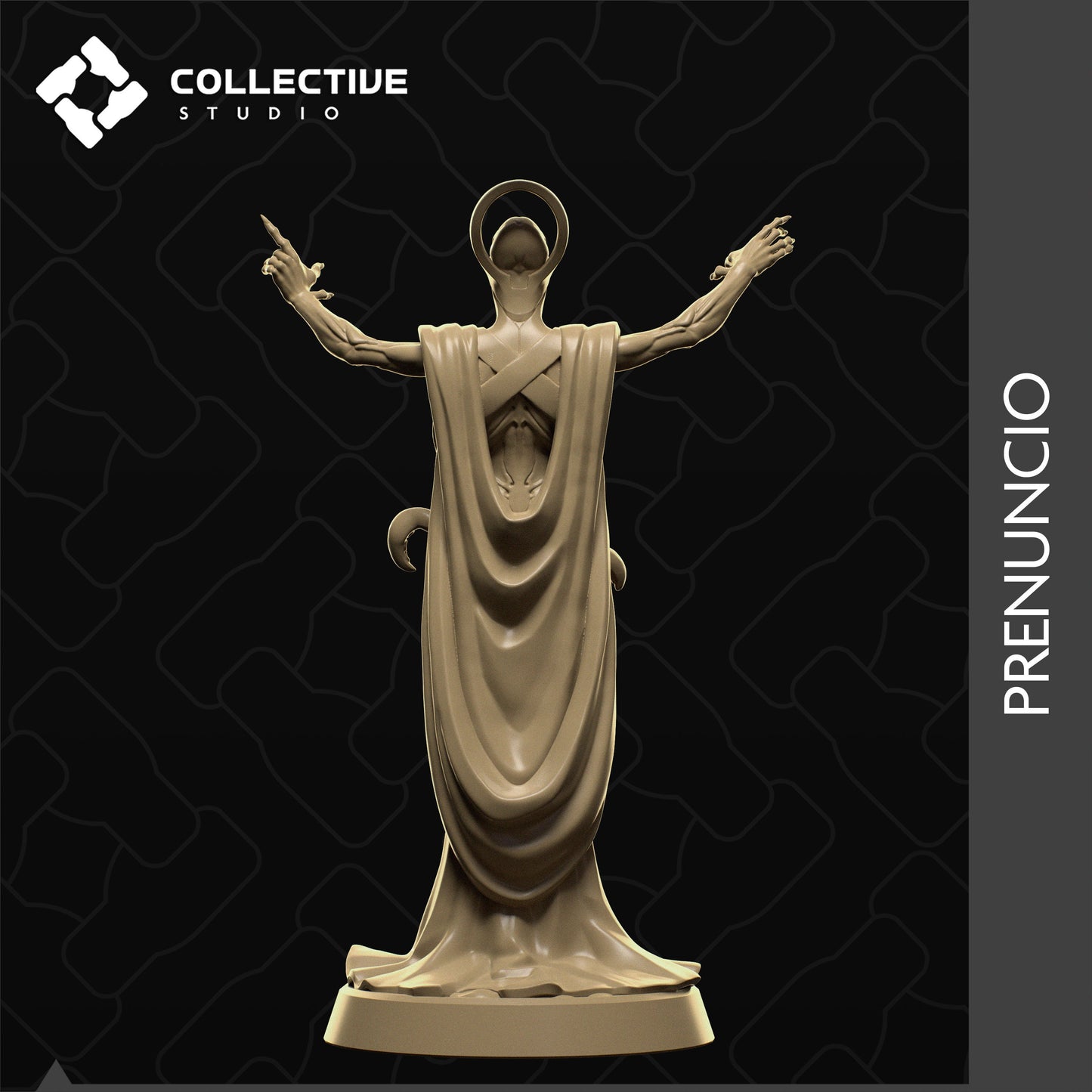 Prenuncio, Mind Flayer, Eldritch Horror | Tabletop Gaming Mini or Display Figure | Collective Studio