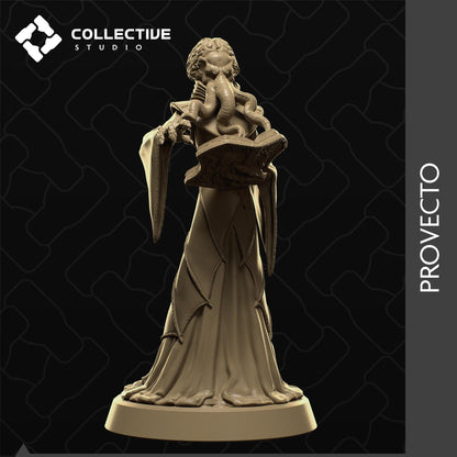 Provecto, Mind Flayer, Eldritch Horror | Tabletop Gaming Mini or Display Figure | Collective Studio