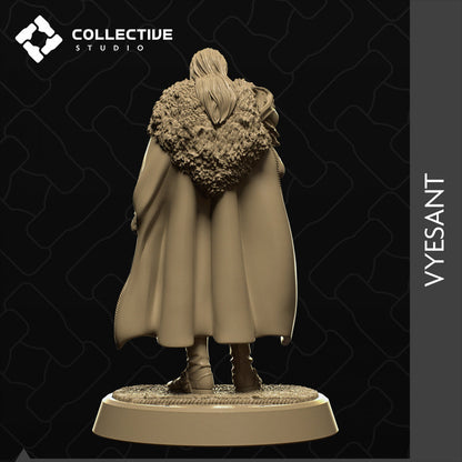 Vyesant, Vampire Lord | Strahd von Zarovich | D&D Tabletop Gaming Mini or Display Figure | Collective Studio