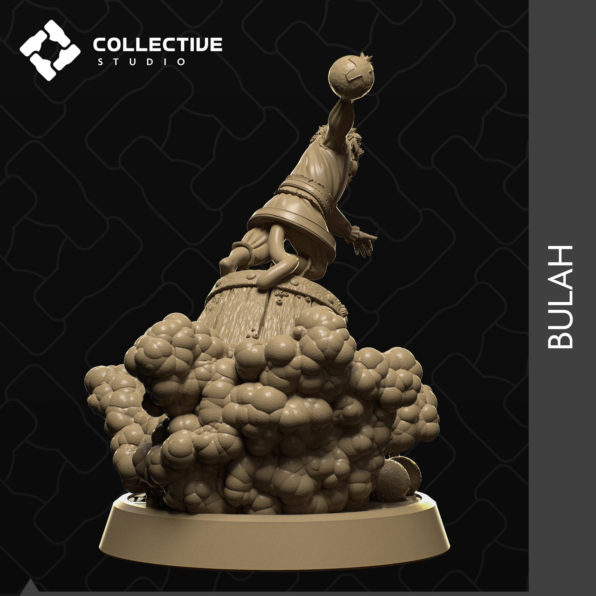 Bulah Monkey | Tabletop Gaming Mini or Display Figure | Collective Studio