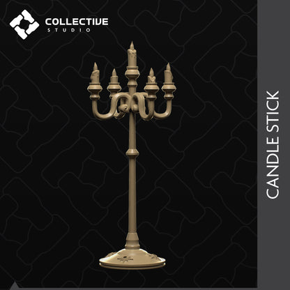 Candle Stick | D&D Scatter Miniature | Collective Studio