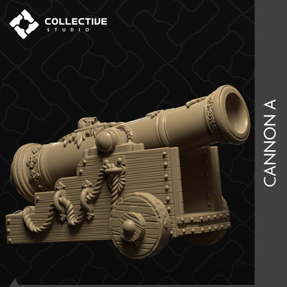 Cannon | D&D Scatter Miniature | Collective Studio