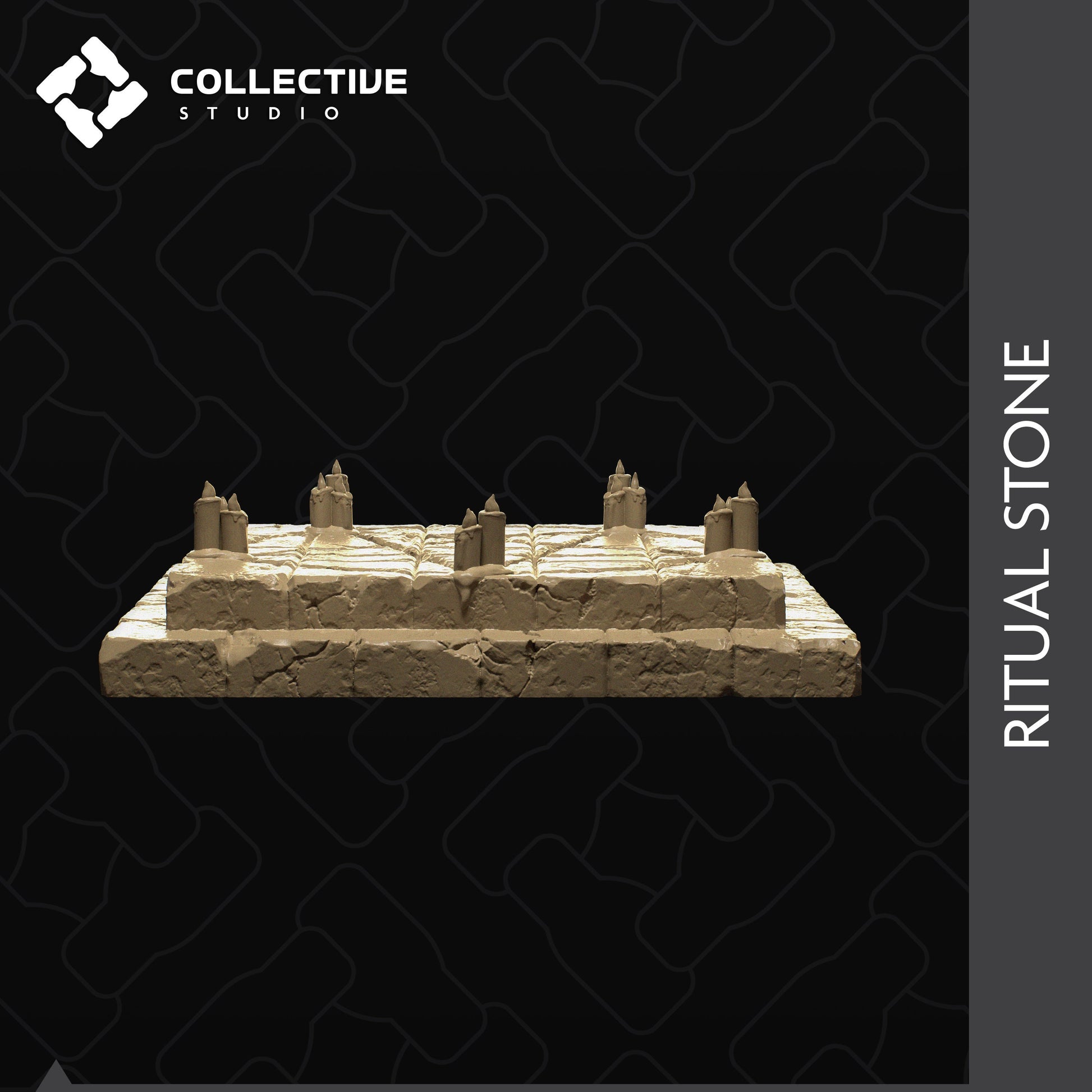 Ritual Stone | D&D Scatter Miniature | Collective Studio