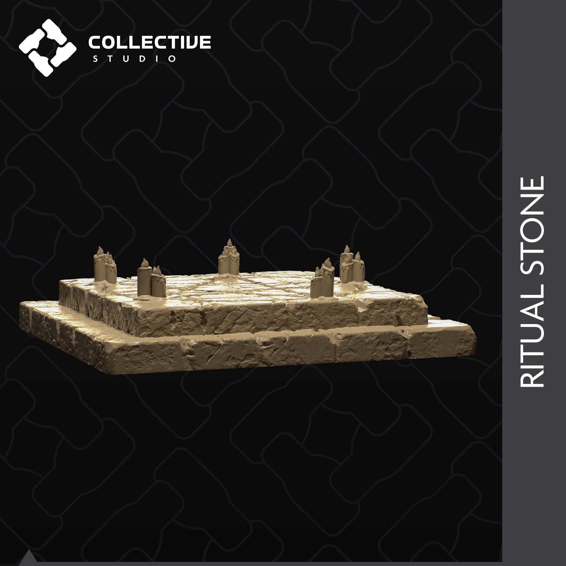 Ritual Stone | D&D Scatter Miniature | Collective Studio