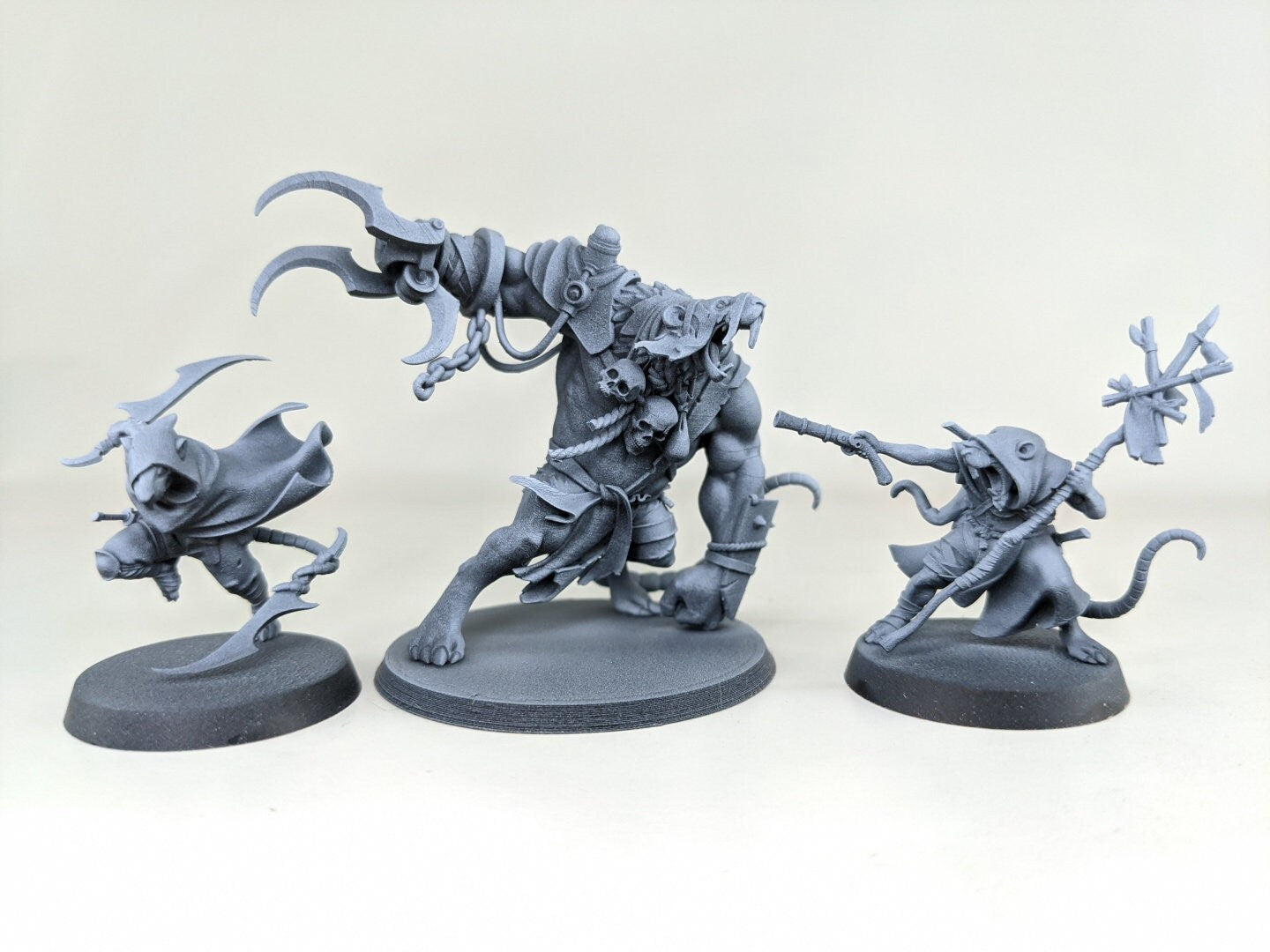 Ratfolk | TABLETOP SCALE | D&D TTRPG Miniature | Manuel Boria