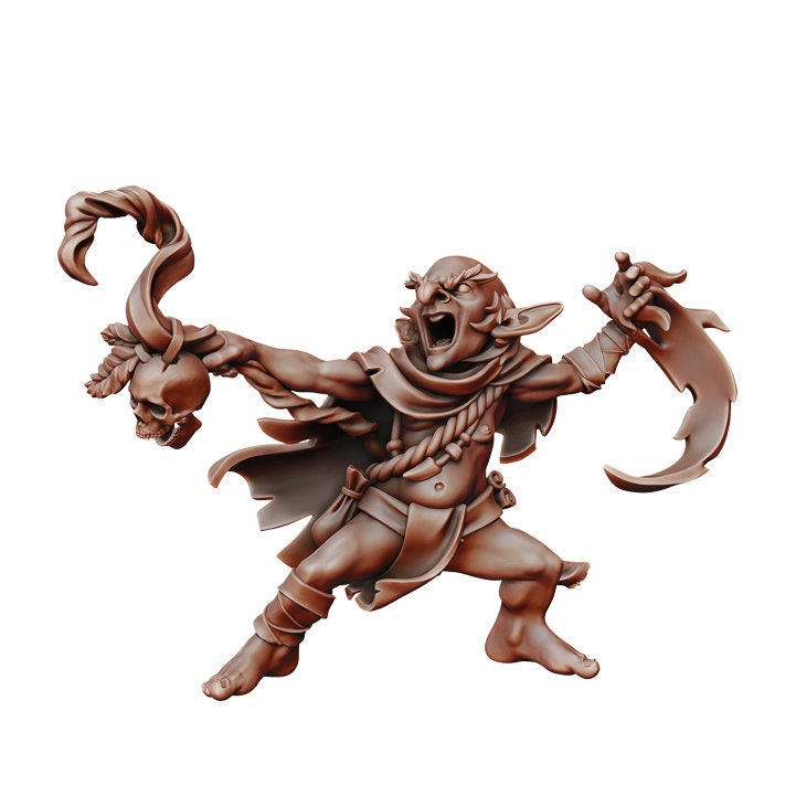 Goblins Collection | D&D TTRPG Monster Miniature | Manuel Boria