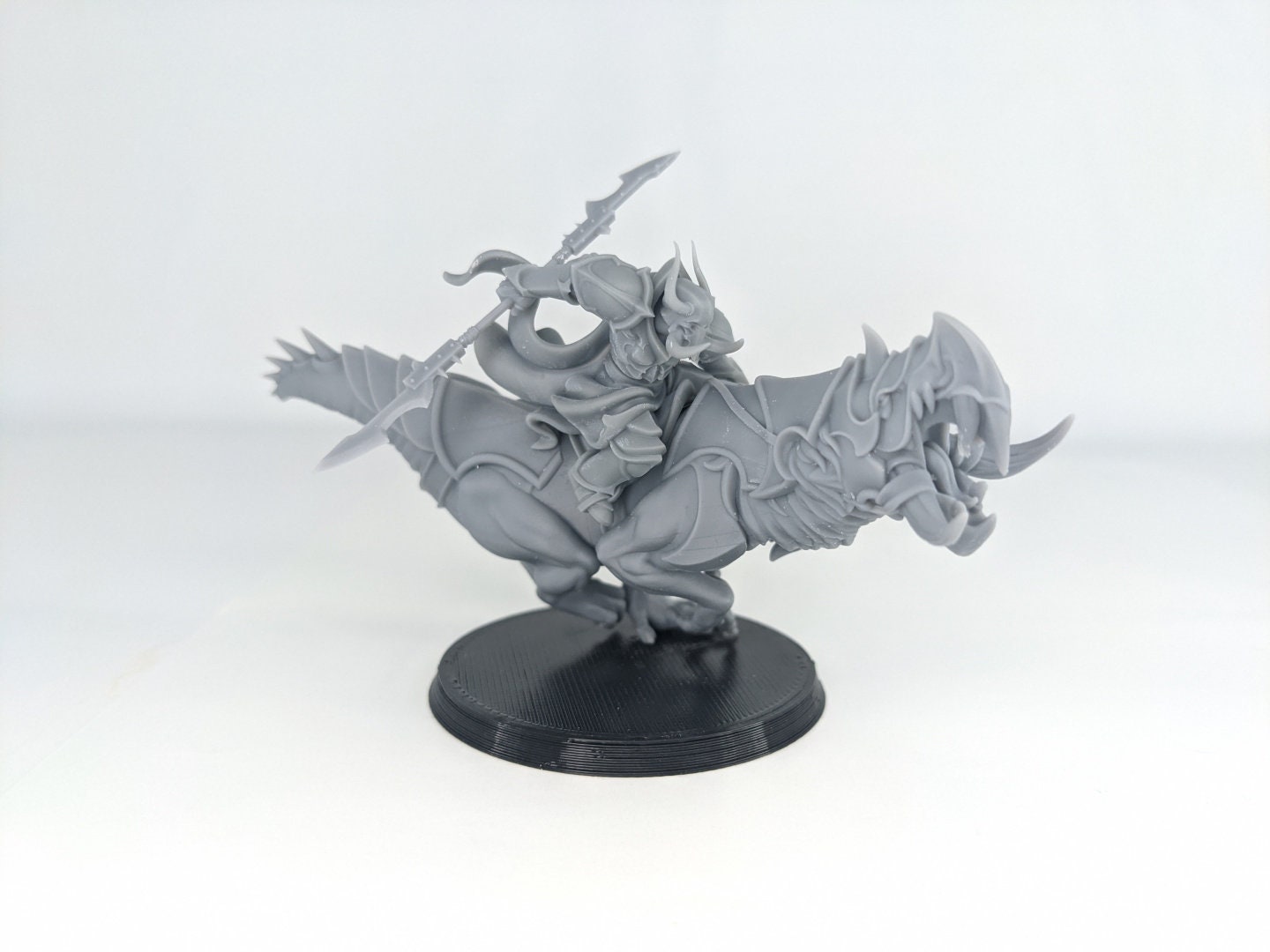 Dark Rider | TABLETOP SCALE | D&D TTRPG Miniature | Manuel Boria