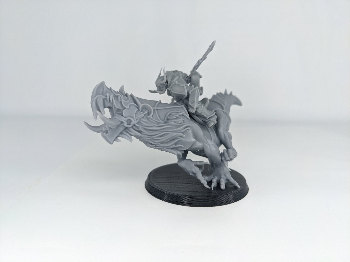 Dark Rider | TABLETOP SCALE | D&D TTRPG Miniature | Manuel Boria