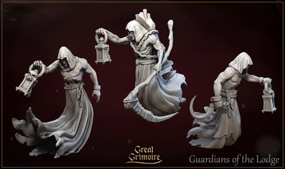 Guardians of the Lodge | Lodge of the Dark Arts | Tabletop Gaming Miniature | Great Grimoire