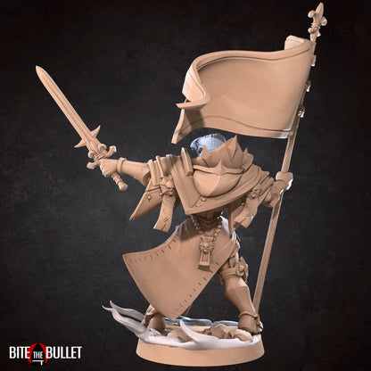 Battle Sisters Squad Leader | D&D TTRPG Miniature | Bite the Bullet