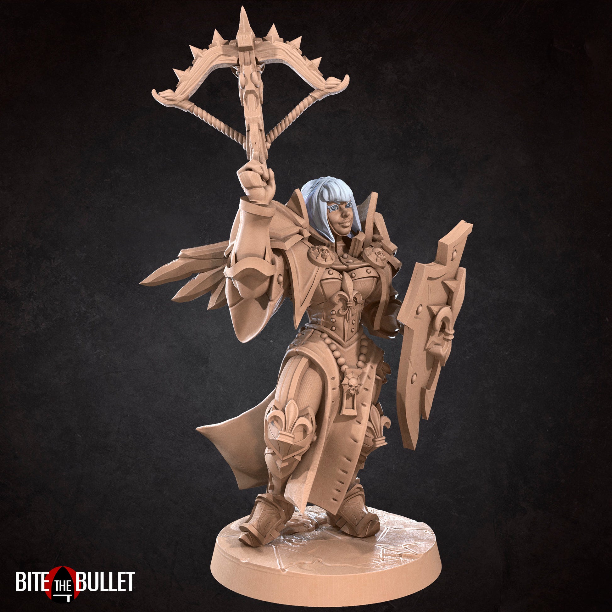 Battle Sisters Support | D&D TTRPG Miniature | Bite the Bullet